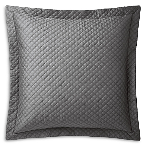 Ralph Lauren Sateen Argyle European Sham In Graphite