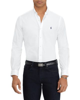 ralph lauren classic fit poplin shirt