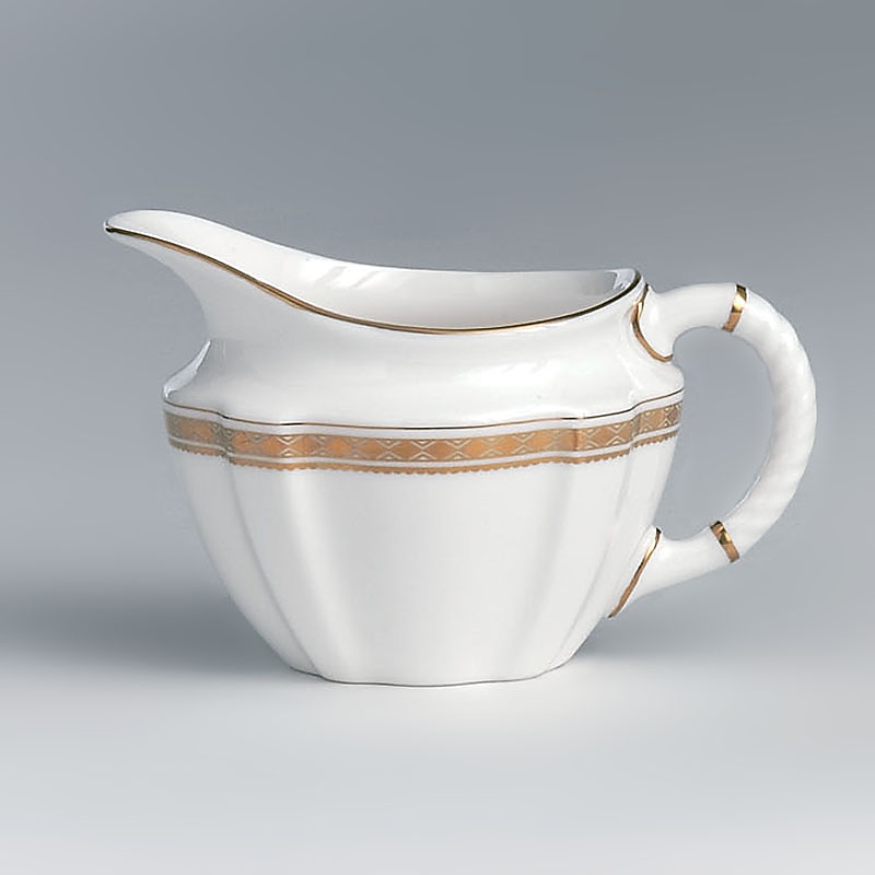 Royal Crown Derby Carlton Gold Creamer In Gold