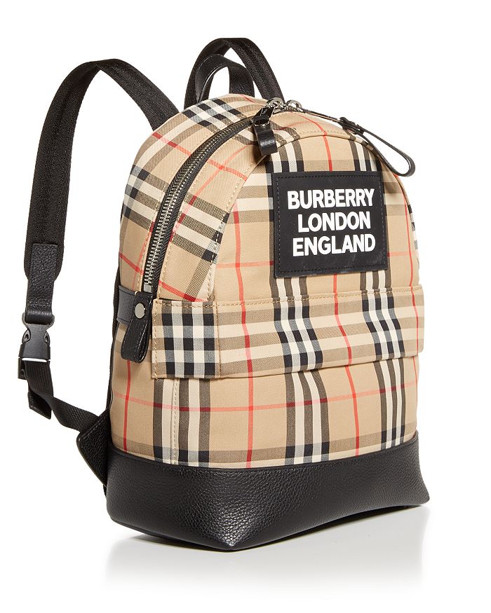 Burberry Kids' Small Nico Check Backpack | Bloomingdale's