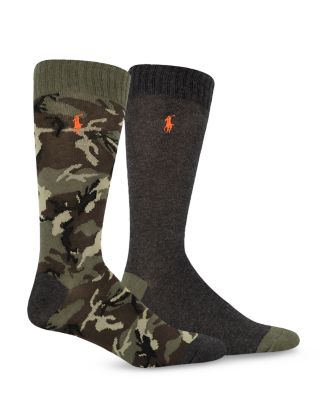 Polo Ralph Lauren Camo Slack Socks, Pack of 2 | Bloomingdale's