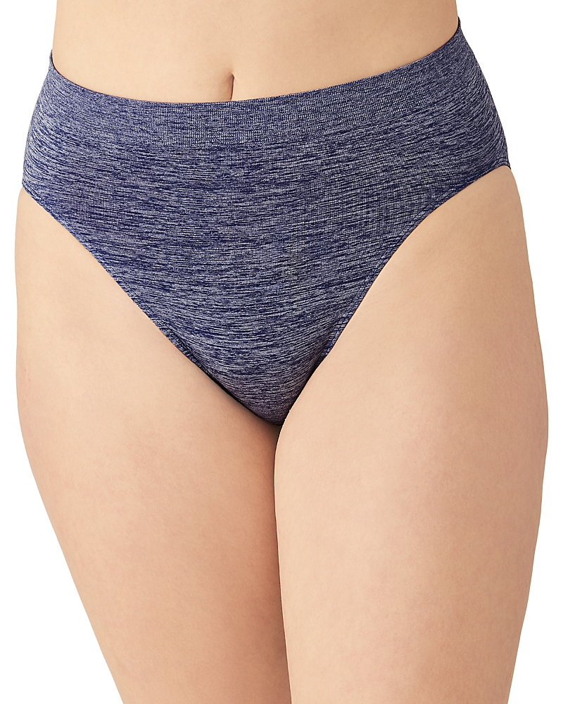 Wacoal B-smooth Full Brief In Patriot Blue Heather