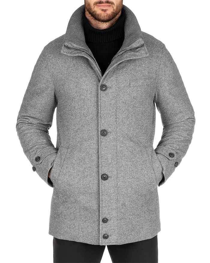 Norwegian Wool City Active Wool & Cashmere-stretch Down Parka In Light ...