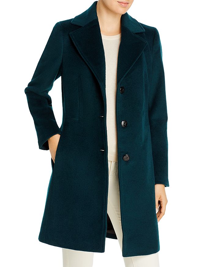 Calvin Klein Mid-length Coat In Emerald | ModeSens