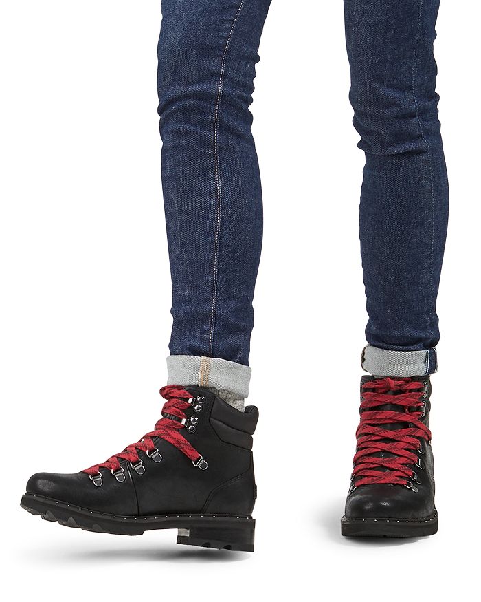 sorel lennox patent winter combat booties