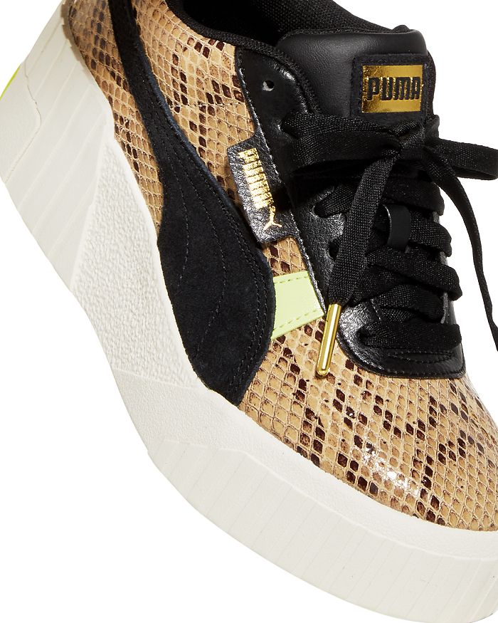puma platform snakeskin