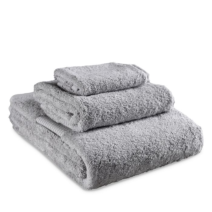 Delilah Home Organic Cotton Towels, Set Of 3 In Light Gray