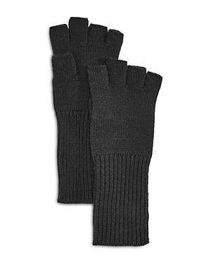 Aqua Fingerless Gloves - 100% Exclusive In Black