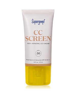 Supergoop ! Cc Screen 100% Mineral Cc Cream Spf 50 Pa++++ 206w 1.6 oz/ 47 ml