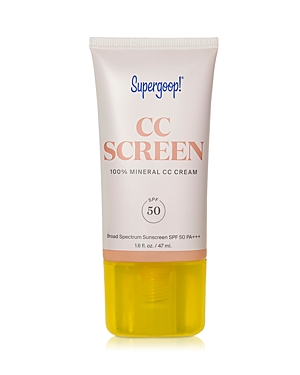 SUPERGOOP ! CC SCREEN 100% MINERAL CC CREAM SPF 50 1.6 OZ.,6028