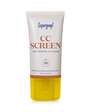 Supergoop ! Cc Screen 100% Mineral Cc Cream Spf 50 Pa++++ 346w 1.6 oz/ 47 ml