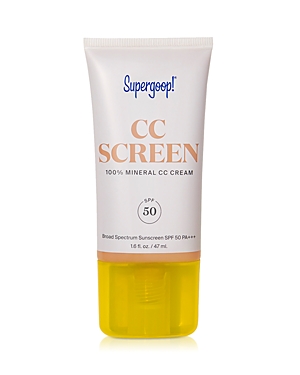 Supergoop ! Cc Screen 100% Mineral Cc Cream Spf 50 Pa++++ 215n 1.6 oz/ 47 ml