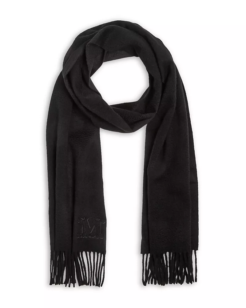 Max Mara Dalia Fringed Cashmere Scarf