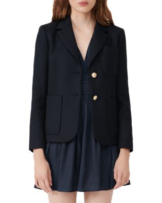 Maje - Vanou Straight-Cut Blazer