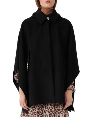 Maje Galade Cape Coat Bloomingdale s