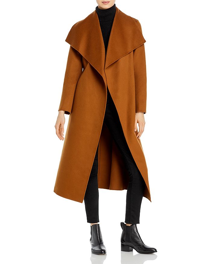 Mackage Mai Lightweight Wrap Wool Coat - 100% Exclusive In Camel | ModeSens