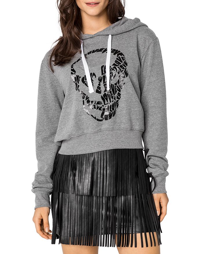 Chrldr skull sweatshirt online
