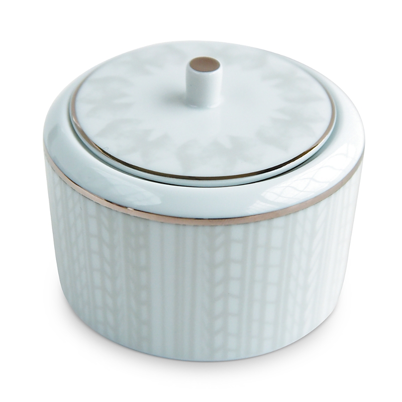 Bernardaud Silva Sugar Bowl In White