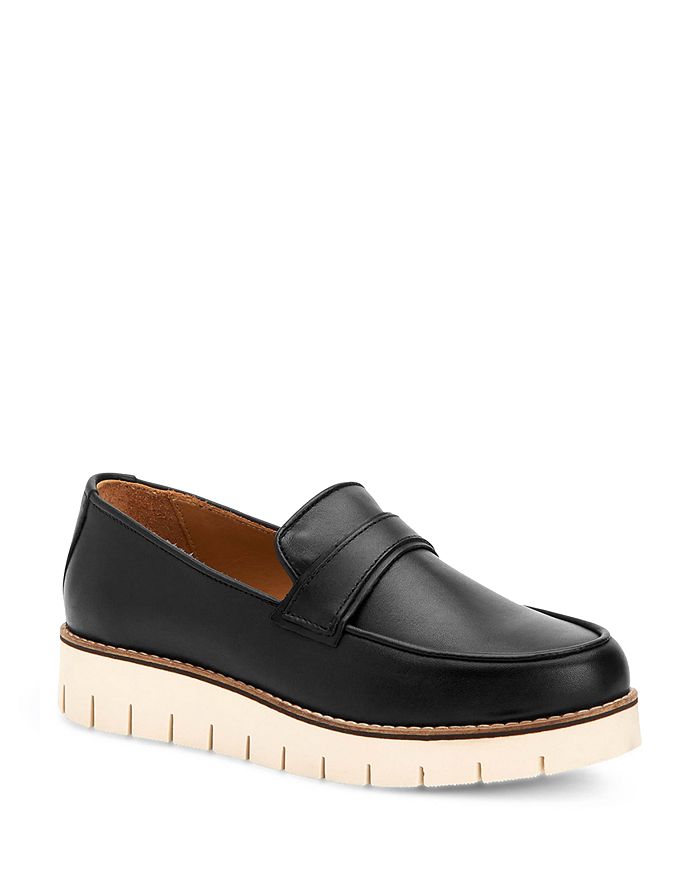 Aquatalia Women s Genevive Weatherproof Calf Leather Platform