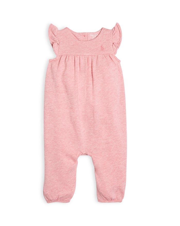 Ralph Lauren Girls' Ruffled Romper Baby Bloomingdale's