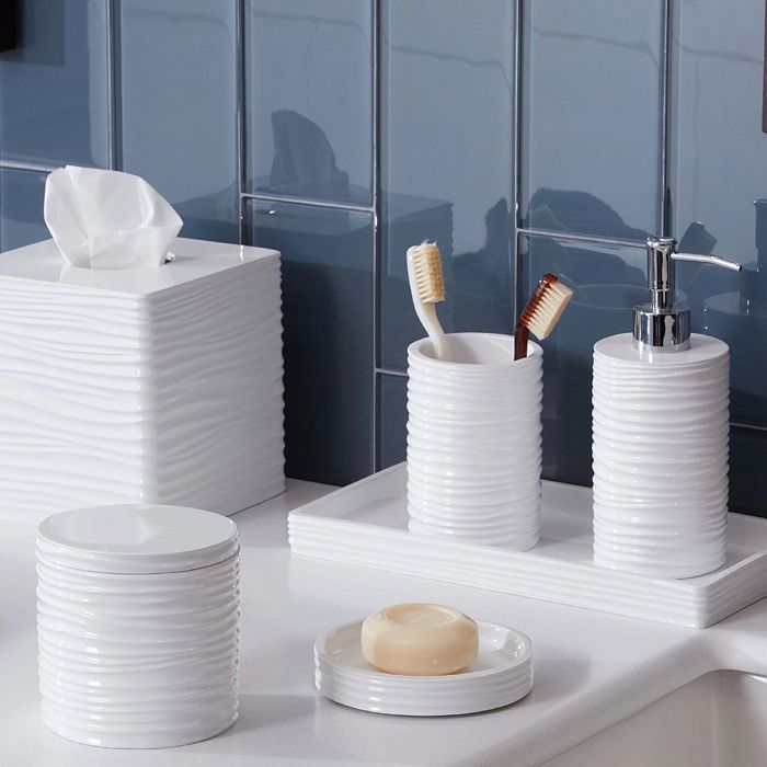 Shop Roselli By The Sea Soap Dish In White