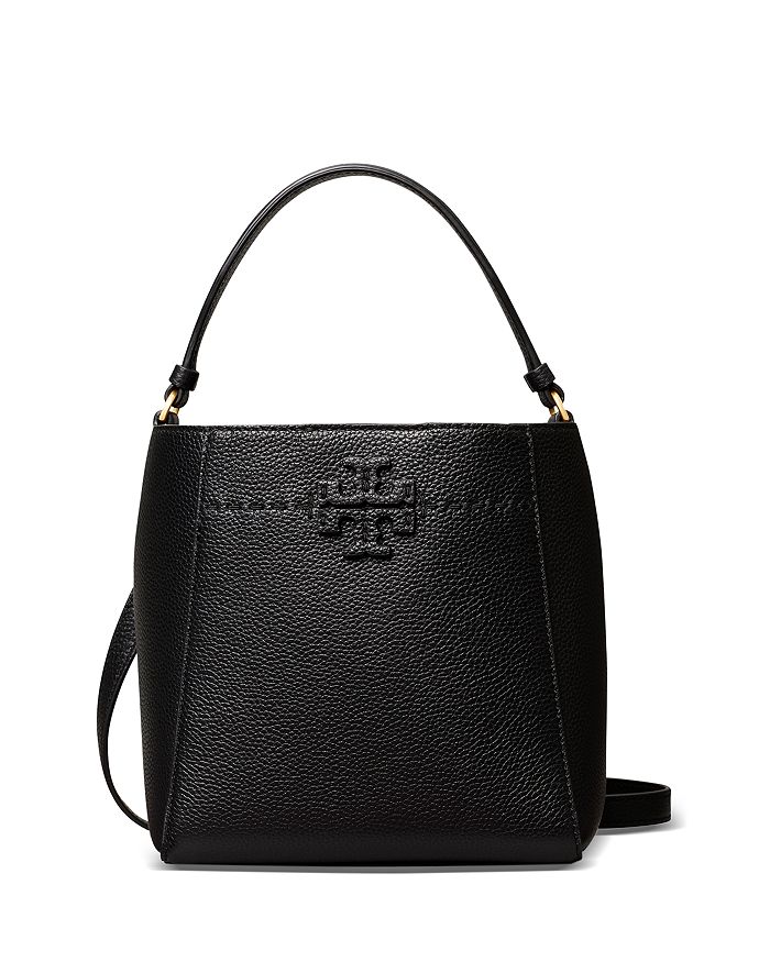 Tory Burch Beige McGraw Leather Bucket Bag, Best Price and Reviews