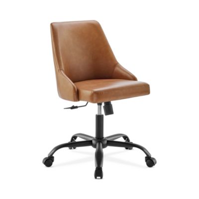 Designate Swivel Faux Leather Office Chair