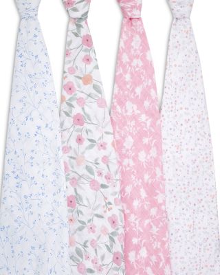 4 Pk. Printed Classic Swaddles