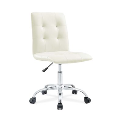 modway prim armless chair