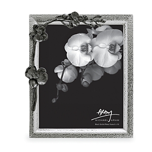 Shop Michael Aram Black Orchid Frame, 8 X 10 In Black Nickelplate