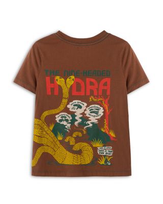 boys brown t shirt