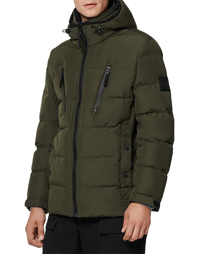 MARC NEW YORK MARC NEW YORK MONTROSE MID LENGTH WATER RESISTANT PUFFER COAT,MM0AD555
