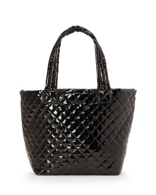 mz wallace black lacquer tote