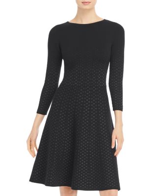 hugo boss polka dot dress