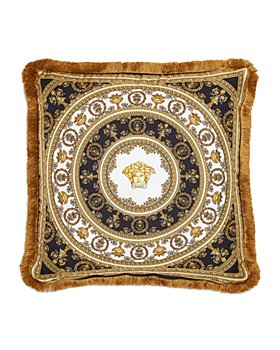 Versace - I Heart Baroque Decorative Pillow, 18" x 18"