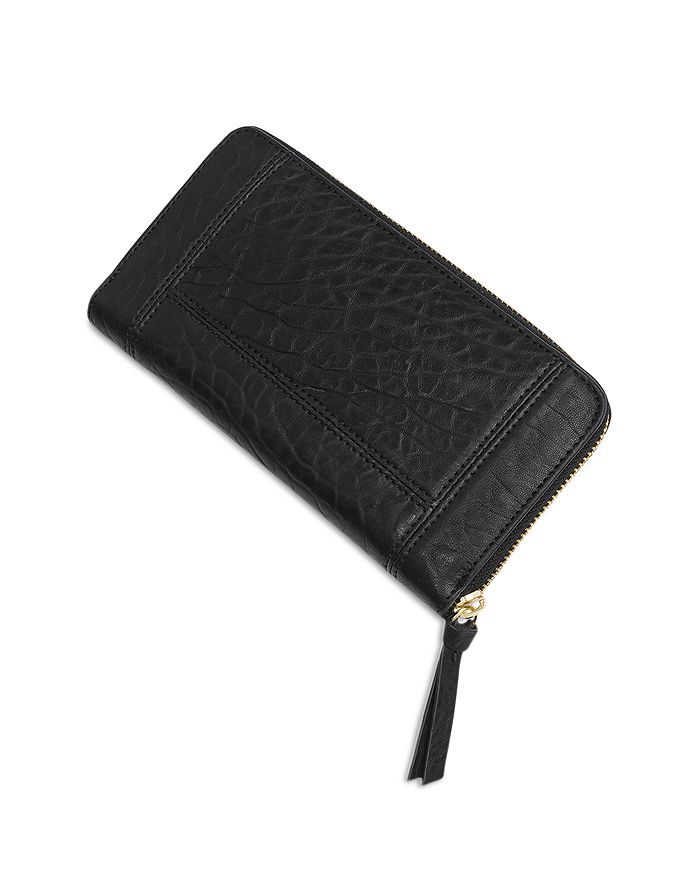 Gerard Darel Portefeuille Leather Zip Around Wallet | Bloomingdale&#39;s