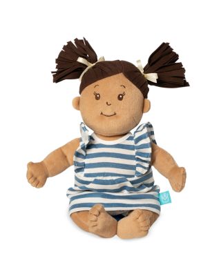 Baby Stella Beige with Brown Hair 15" Soft First Baby Doll - Ages 12 Months+
