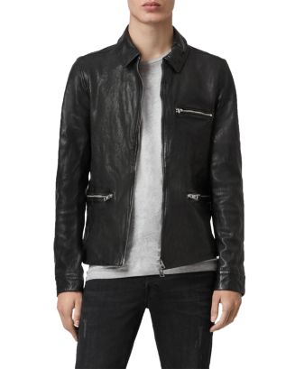 ALLSAINTS Calix Leather Jacket | Bloomingdale's