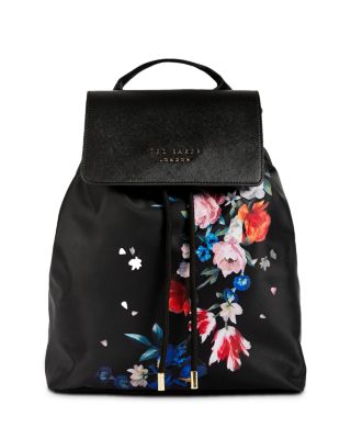 ted baker nylon drawstring backpack