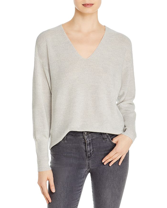 Eileen fisher v deals neck sweater