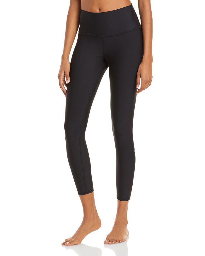 Airlift 7/8 high-rise leggings in red - Alo Yoga