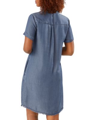 Tommy Bahama Chambray Lace Up Shirt Dress | Bloomingdale's