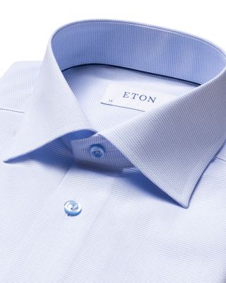 Contemporary Fit Textured Solid Shirt