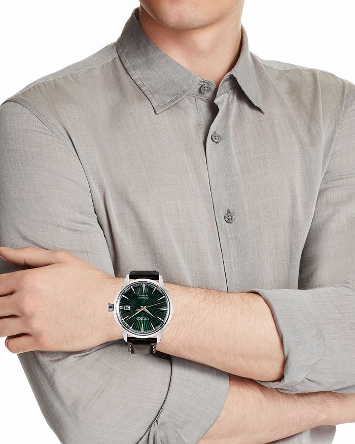 Shop Seiko Watch Seiko Presage Watch, 40.5mm In Green