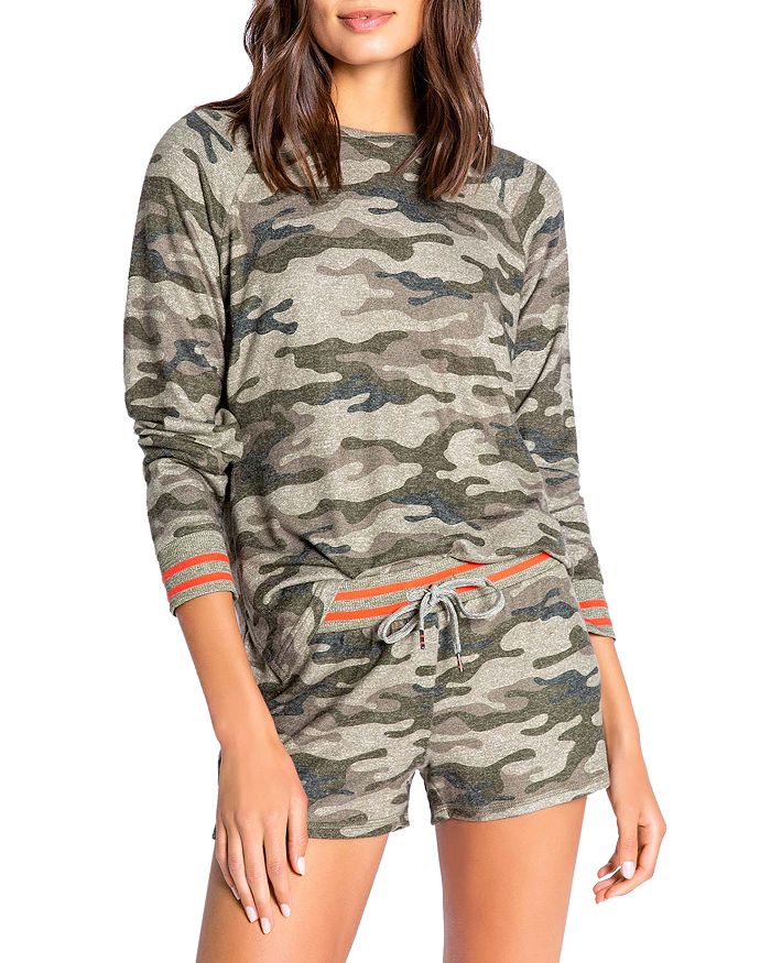 PJ Salvage Camo Print Lounge Top Jogger Pants Bloomingdale s