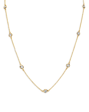 Bloomingdale's Diamond Bezel Station Necklace in 14K Yellow Gold, 1.50 ct. t.w. - 100% Exclusive