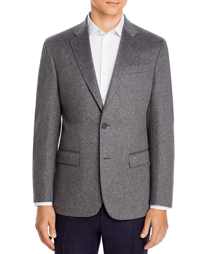 The Men's Store At Bloomingdale's Cashmere Sport Coat - 100% Exclusive In Charcoal