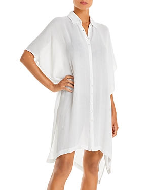 L*Space Anita Button Front Cover Up