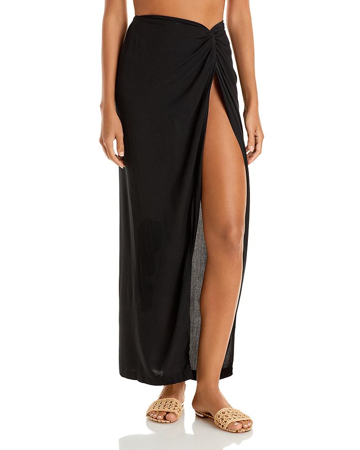L*space Mia Cover-up Skirt In Black