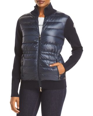 Moncler Mixed Media Down Jacket Bloomingdale s